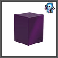Purple Solid Boulder 100+ Deck Box Ultimate Guard