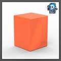 Orange Neon Solid Boulder 100+ Deck Box Ultimate Guard
