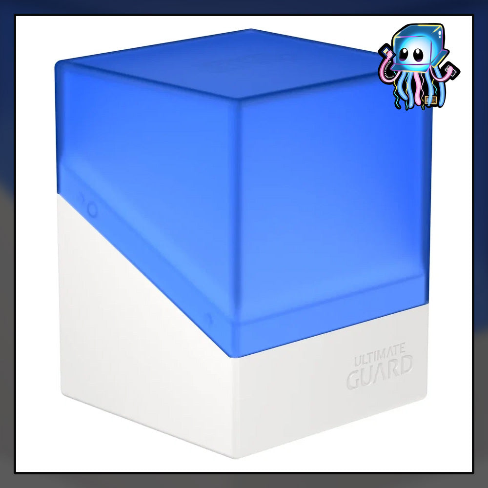Blue/White Synergy Boulder 100+ Deck Box Ultimate Guard