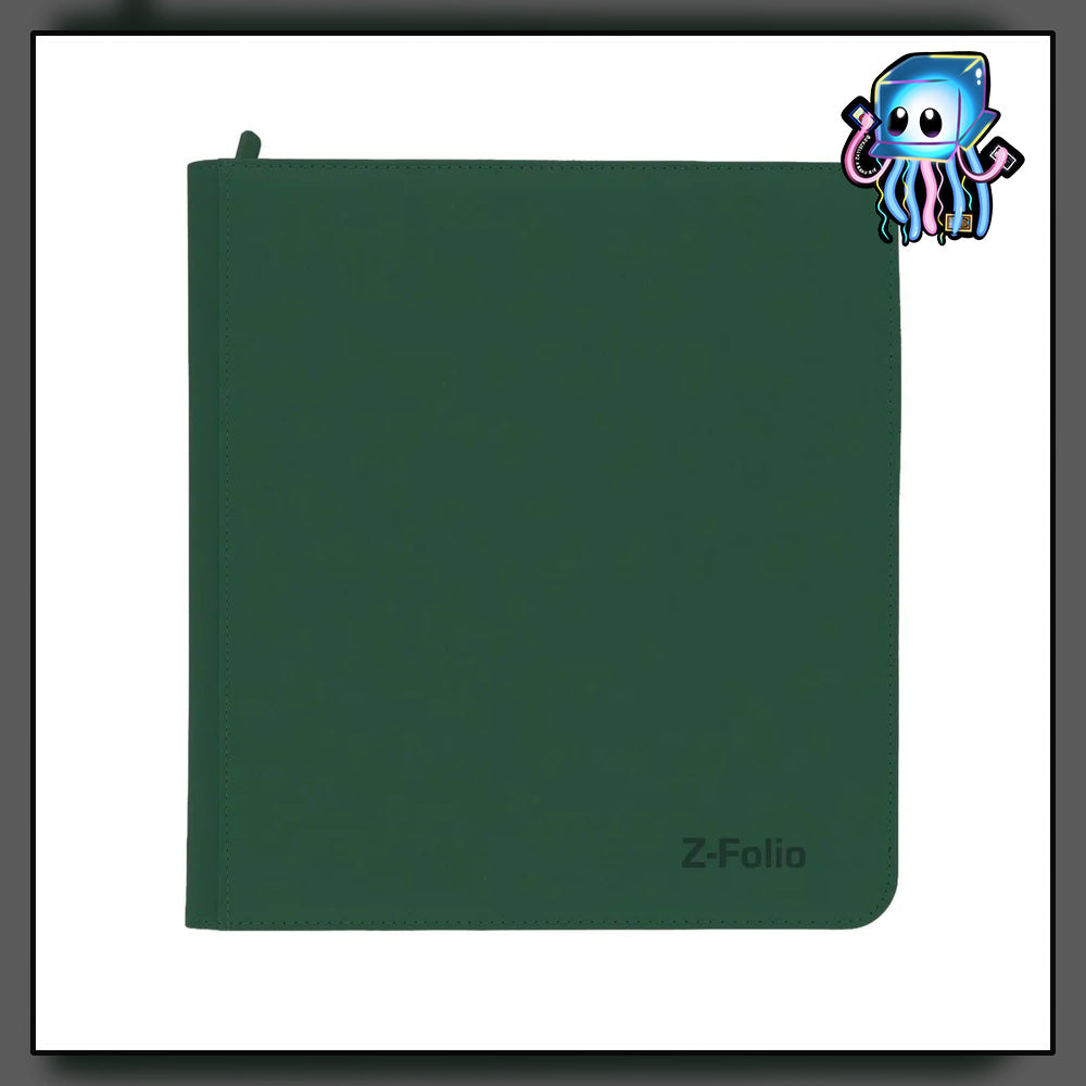 Green Z-Folio 12-Pocket Album Binder BCW
