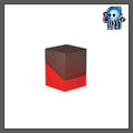 Black/Red Synergy Boulder 100+ Deck Box Ultimate Guard