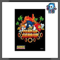 "Spot and Dot" Team Up Gear Up 65ct Standard Sized Sonic the Hedgehog Ensky Sleeves