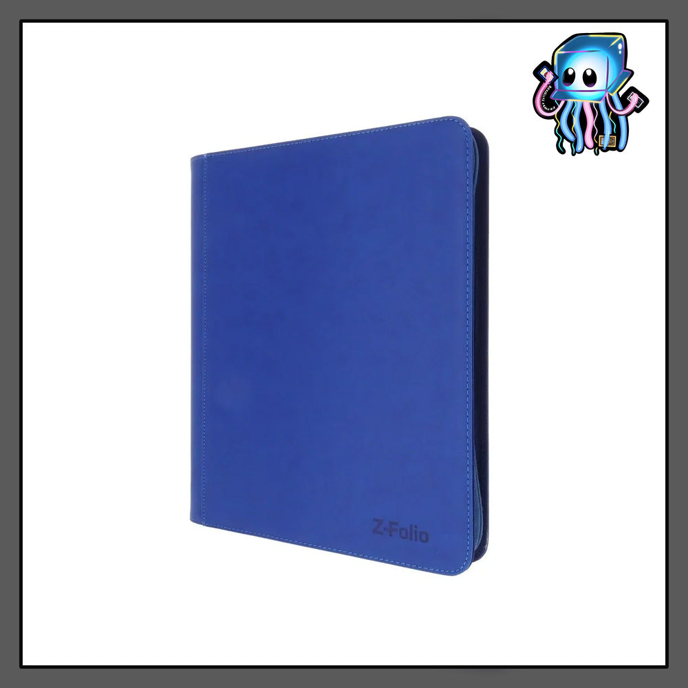 Blue Z-Folio Toploader 9-Pocket LX Album Binder BCW