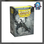Justice Dual Matte Dragon Shield 100ct Standard Sized Sleeves