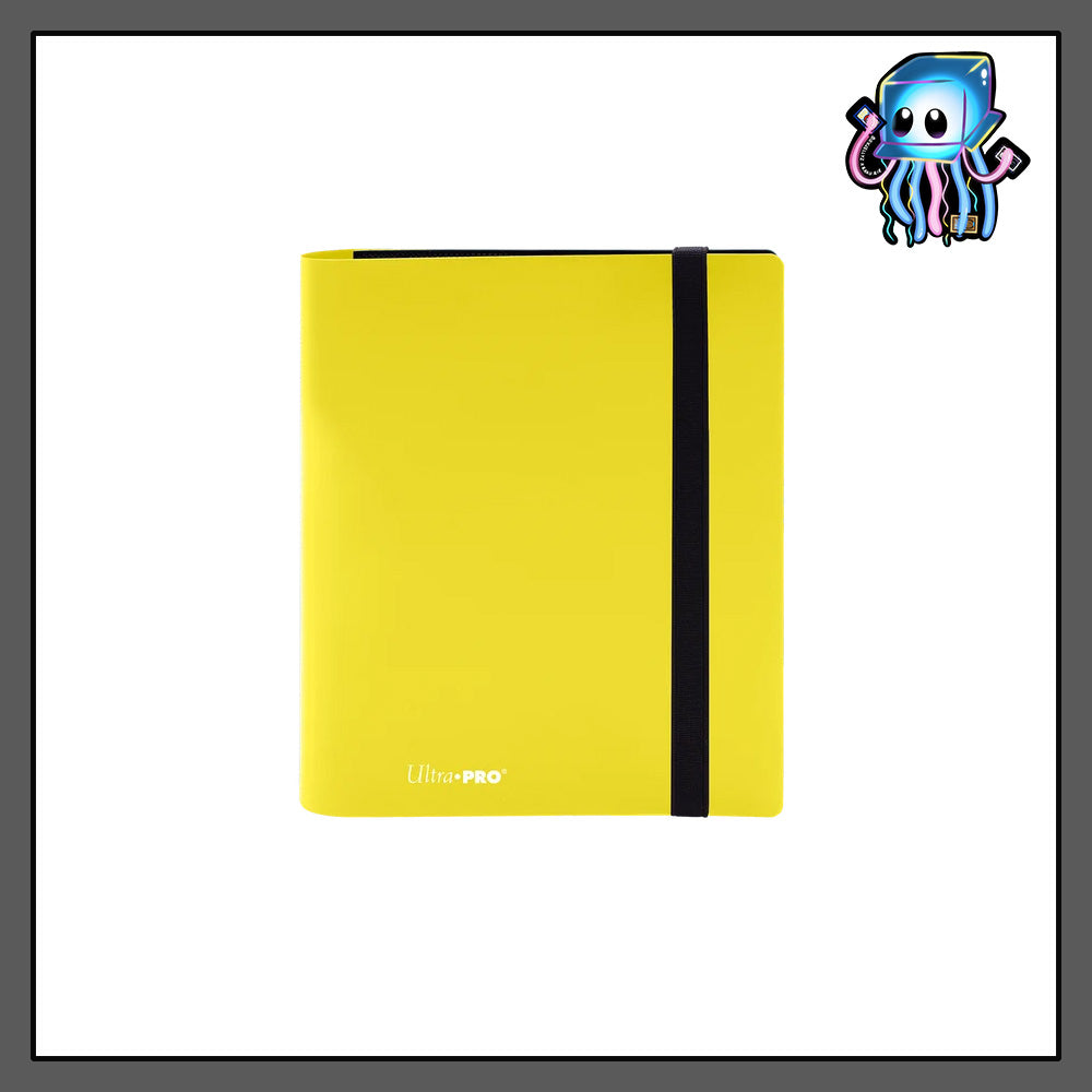 Lemon Yellow Eclipse 4-Pocket Binder Album Ultra Pro