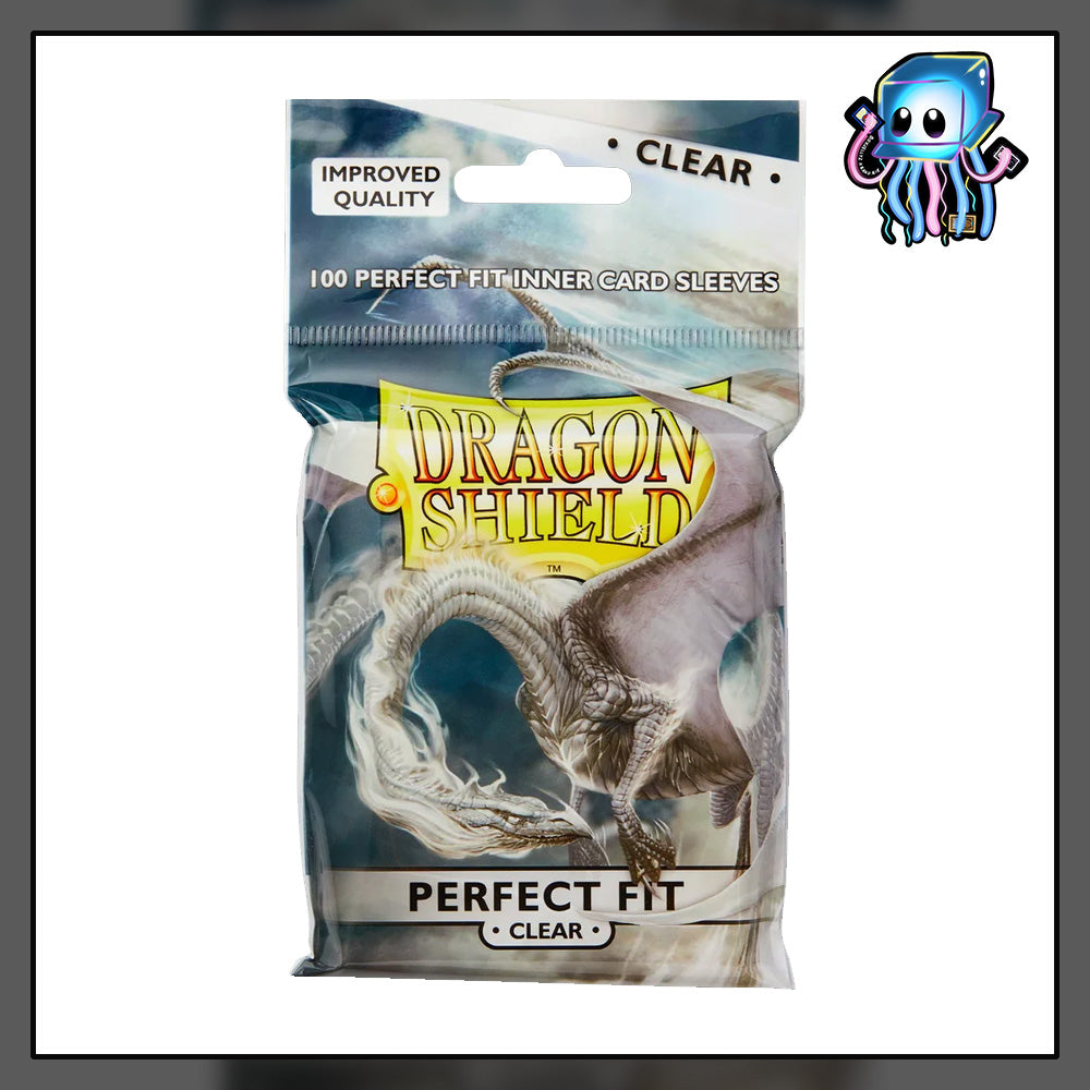 Clear 100ct Inner Standard Sized Sleeves Dragon Shield