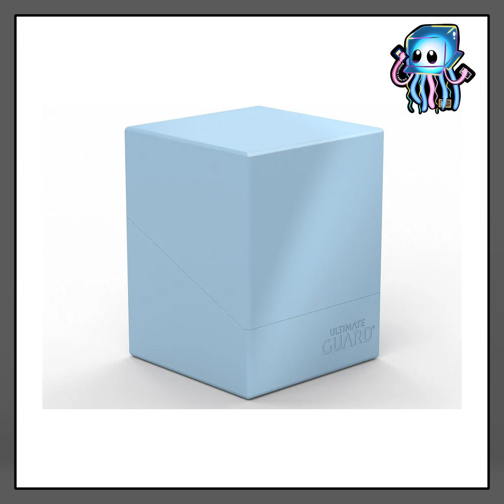 Baby Blue Solid Boulder 100+ Deck Box Ultimate Guard