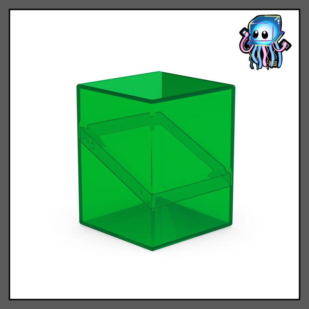 Emerald Green Clear Boulder 100+ Deck Box Ultimate Guard