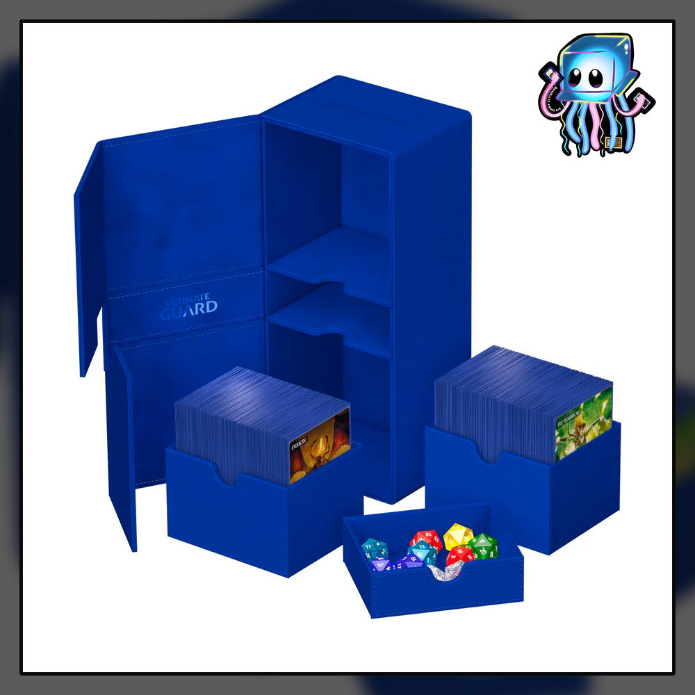 Blue 266+ Twin Flip 'n' Tray Deck Case Ultimate Guard