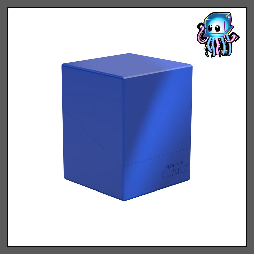 Blue Solid Boulder 100+ Deck Box Ultimate Guard