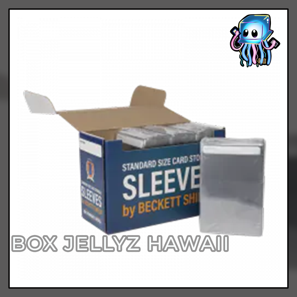 200 ct Storage Sleeve Standard Size Beckett Shield Supplies