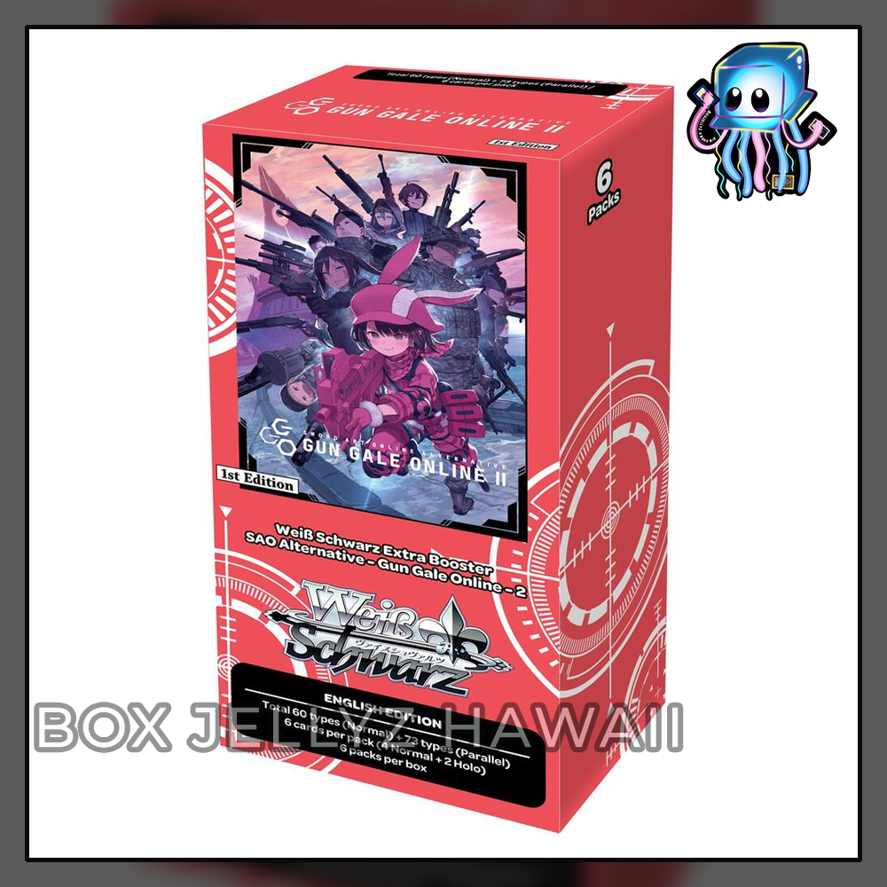 SAO Alternative -Gun Gale Online- 2 Extra Booster Box Weiss Schwarz Sword Art Online