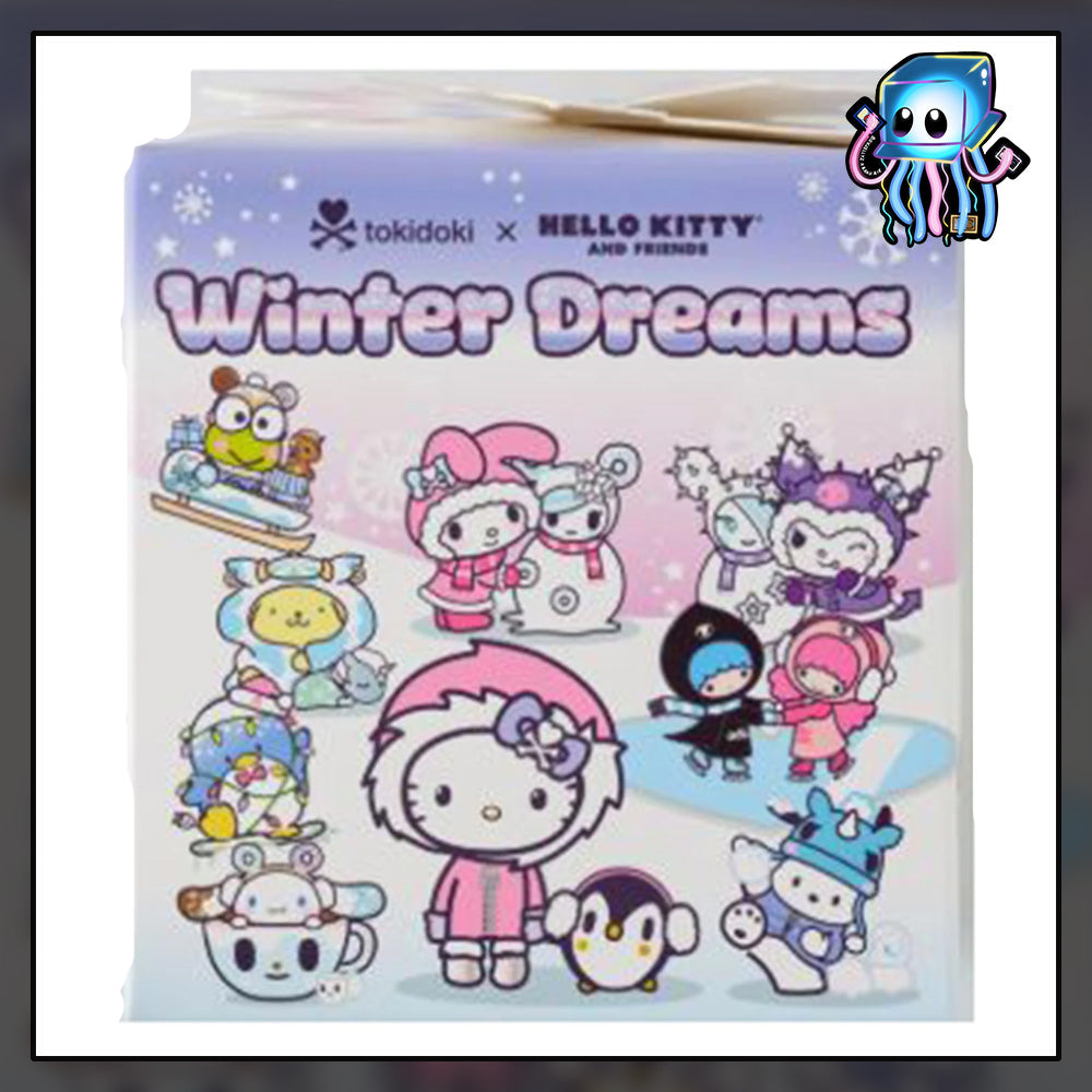 Keroppi Blind Box tokidoki x Hello Kitty and Friends Winter Dreams
