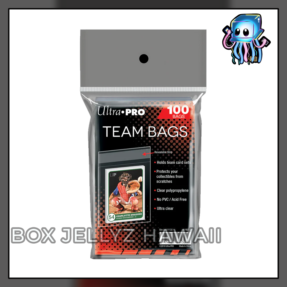 Team Bags Resealable Ultra Pro