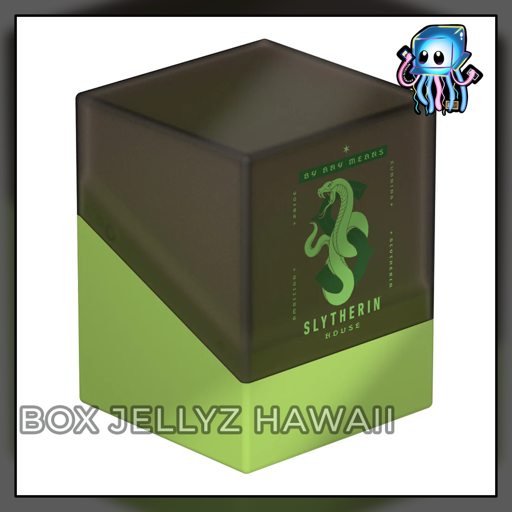 Slytherin Harry Potter 100+ Boulder Deck Box Ultimate Guard