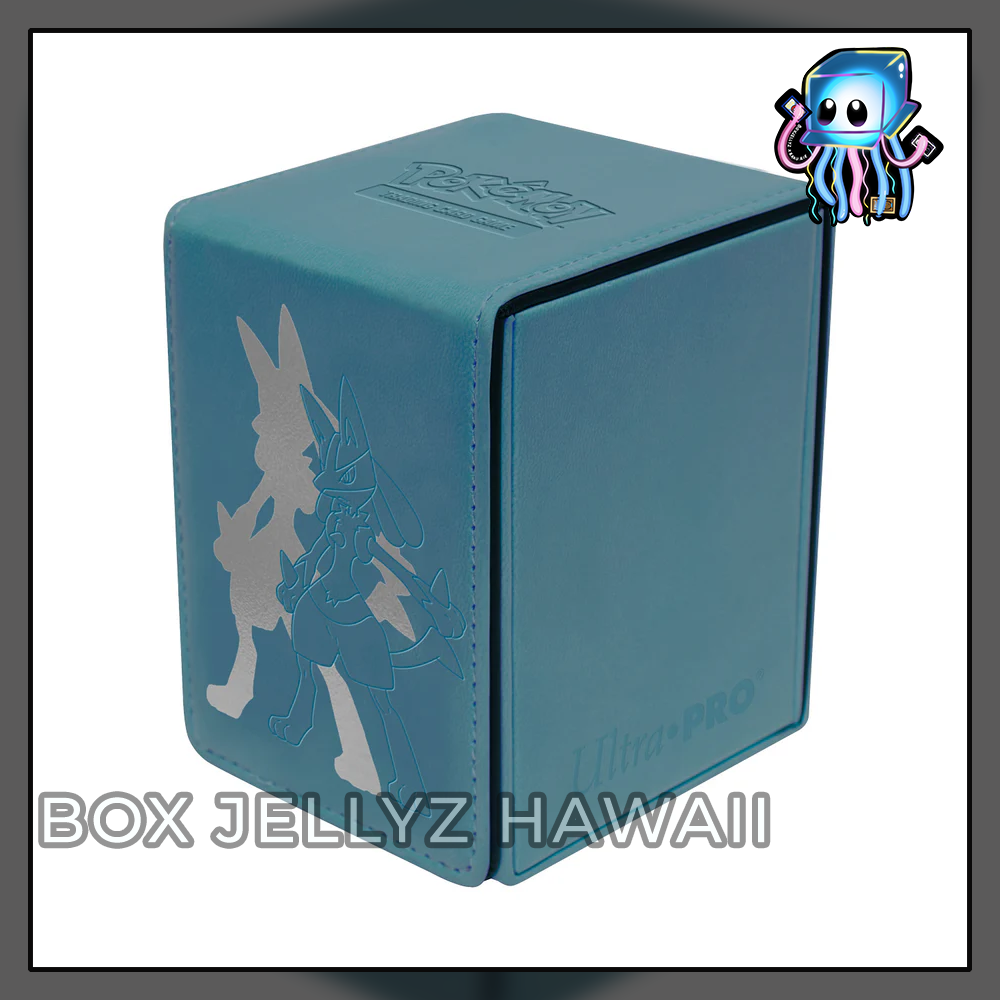 Lucario 100+ Alcove Flip Deck Box Pokemon Ultra Pro