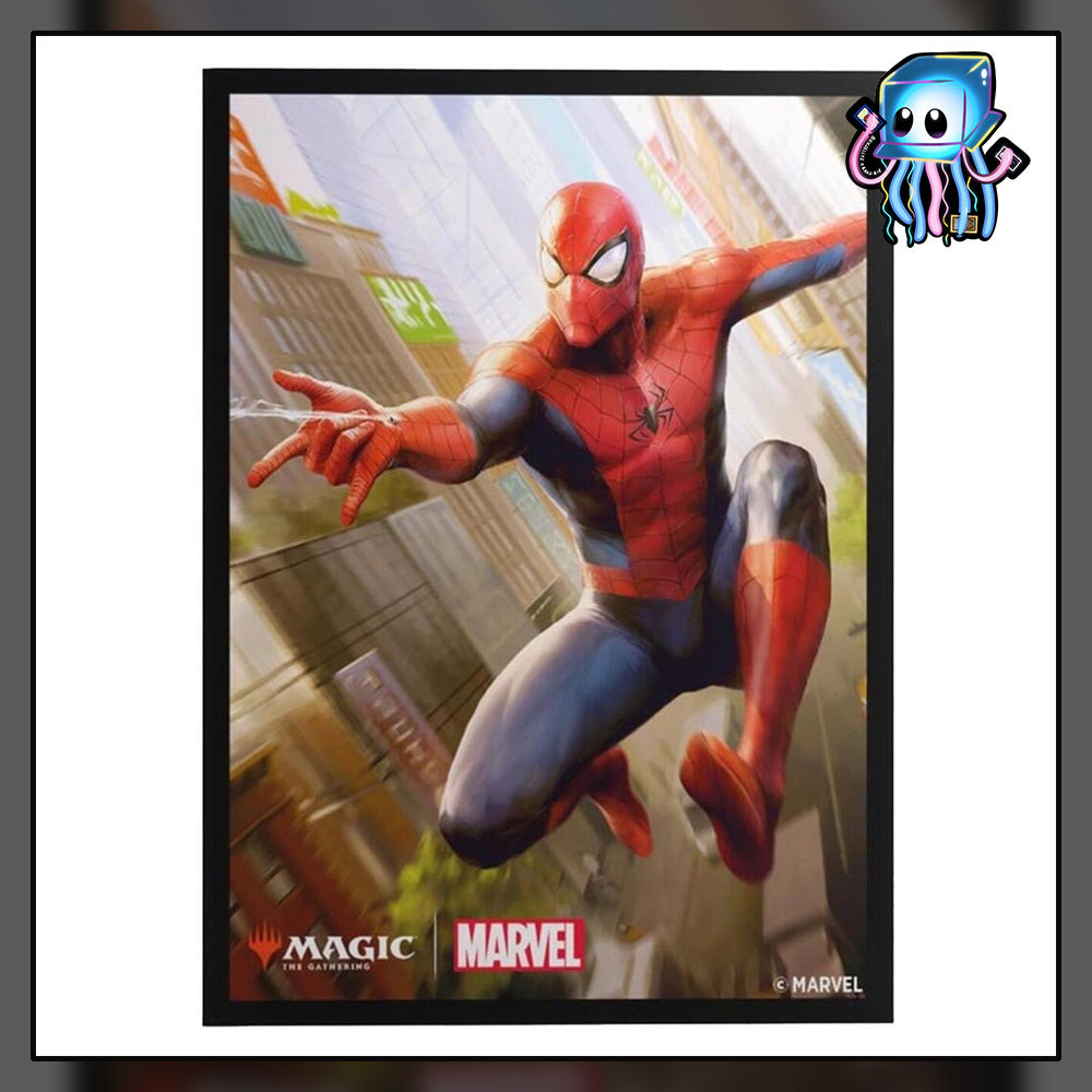 Spider-Man 105ct Premium Art Sleeves Gamegenic Magic The Gathering Spider-Man