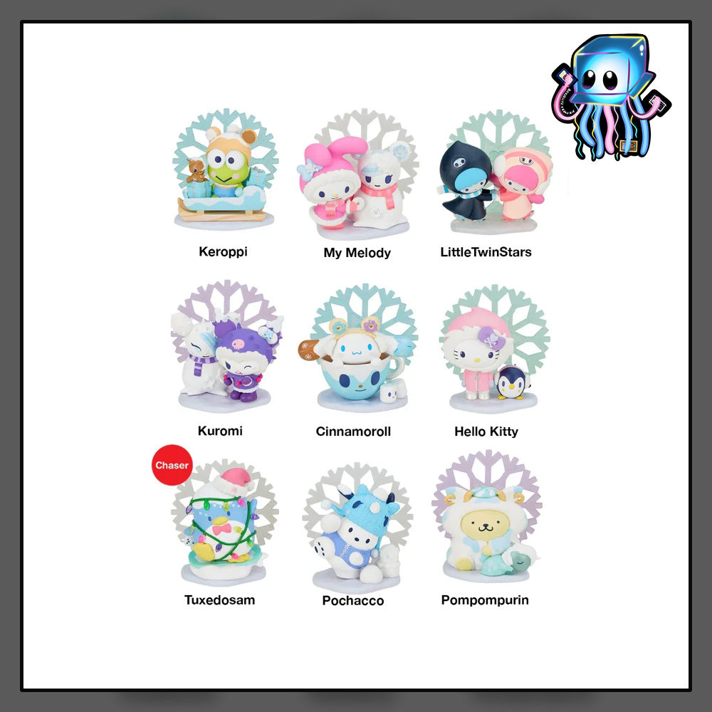 Pochacco Blind Box tokidoki x Hello Kitty and Friends Winter Dreams