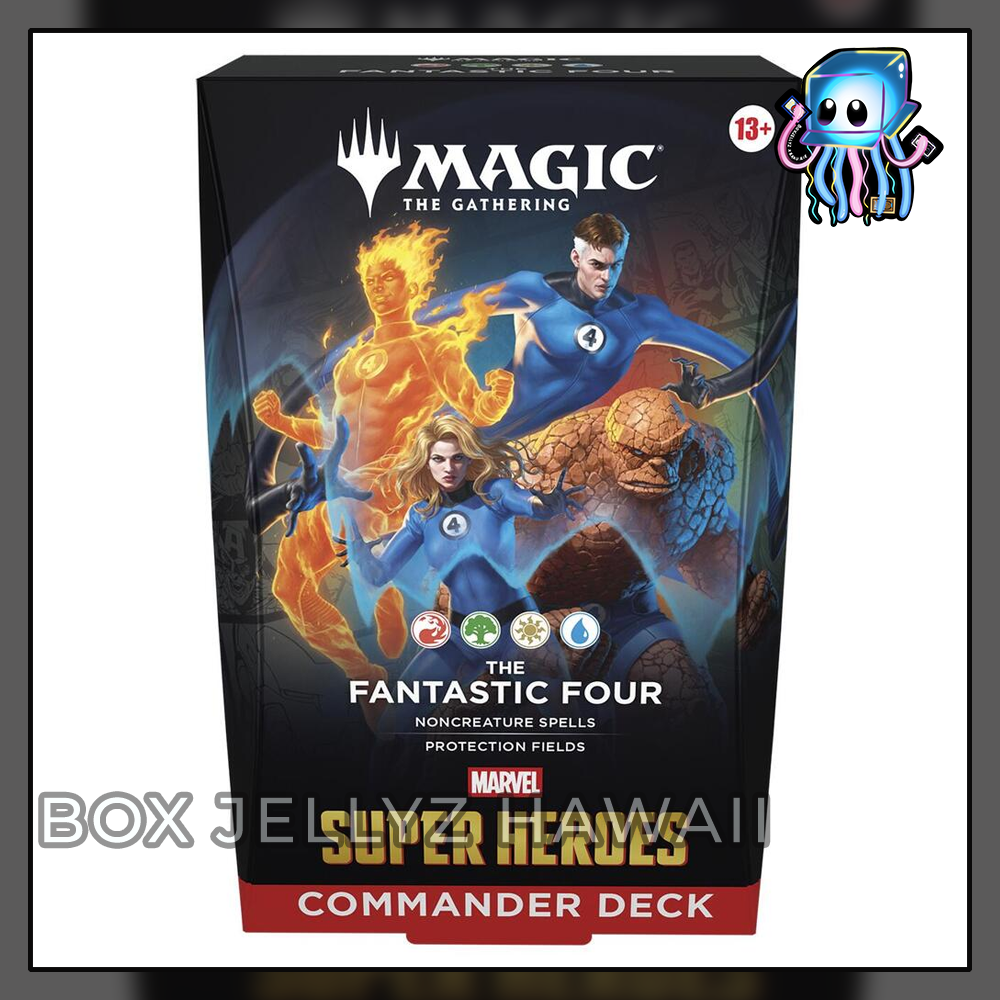 The Fantastic Four - Commander Marvel Super Heroes MTG Magic The Gathering