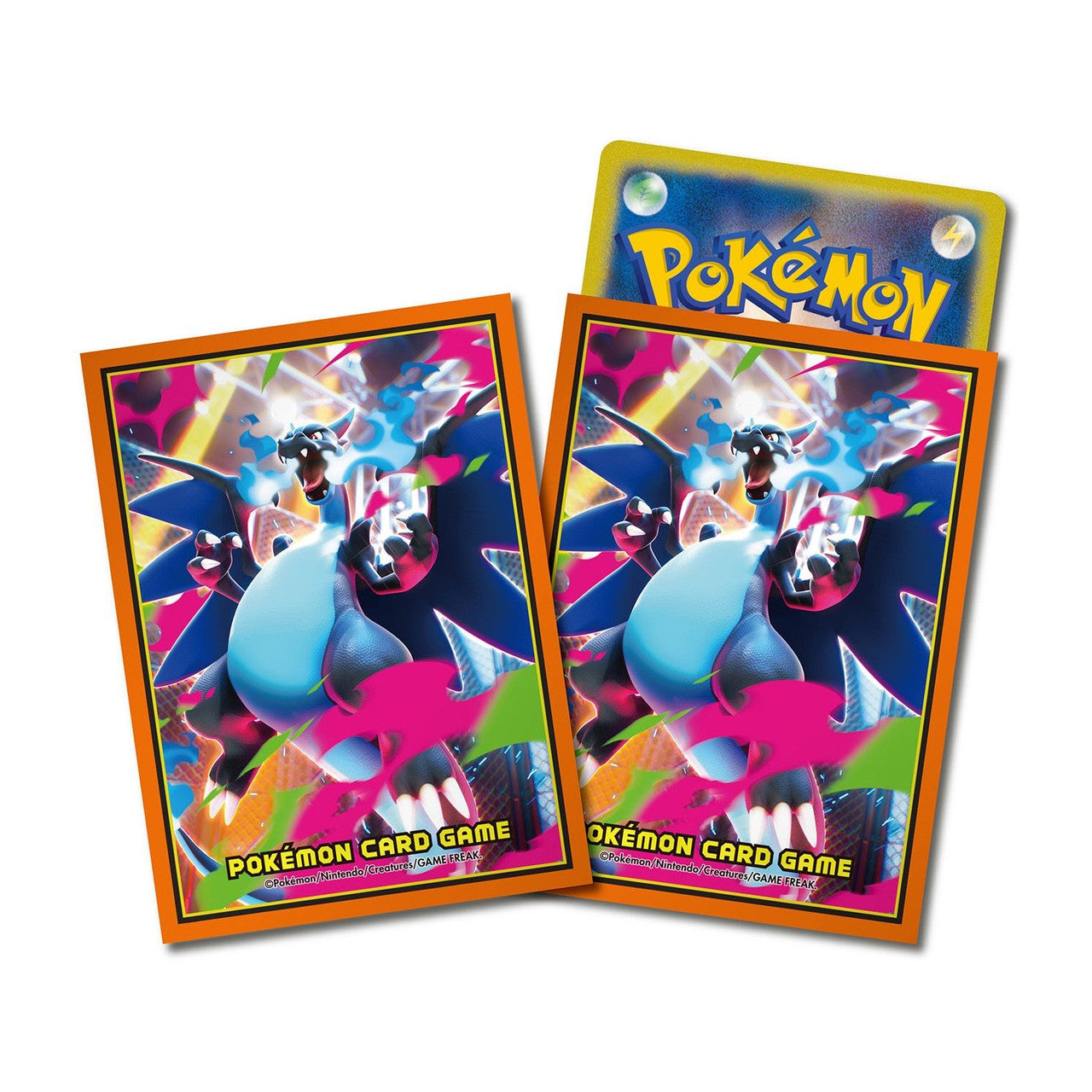 Mega Charizard X 64ct Sleeves Pokemon