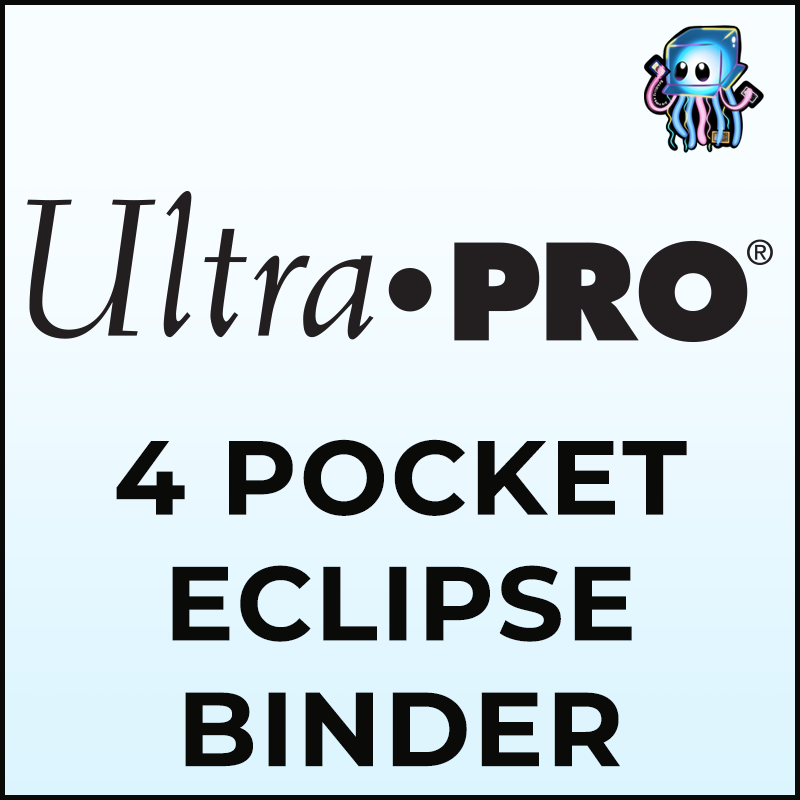 White Eclipse 4-Pocket Binder Album Ultra Pro