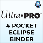 White Eclipse 4-Pocket Binder Album Ultra Pro