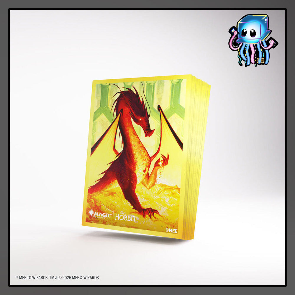 Smaug The Golden 105ct Premium Art Sleeves Gamegenic The Hobbit Magic The Gathering