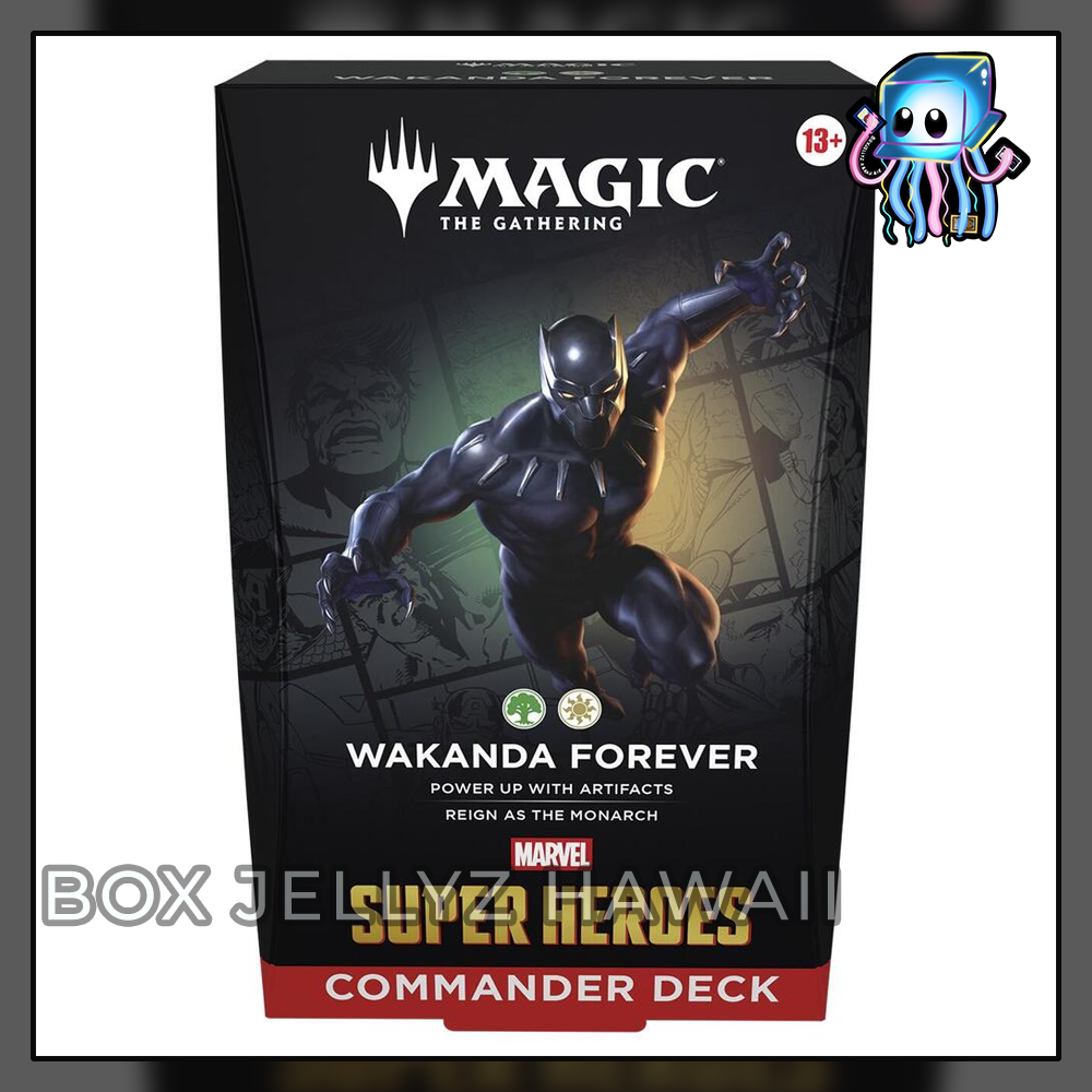 Wakanda Forever - Commander Marvel Super Heroes MTG Magic The Gathering