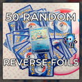 50 Random Reverse Foil Pokemon Cards