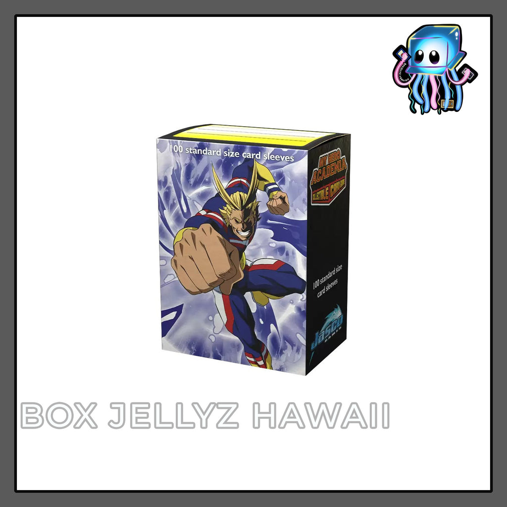 My Hero Academia "All Might Punch" 100ct Standard Sized Dragon Shield Art Sleeves