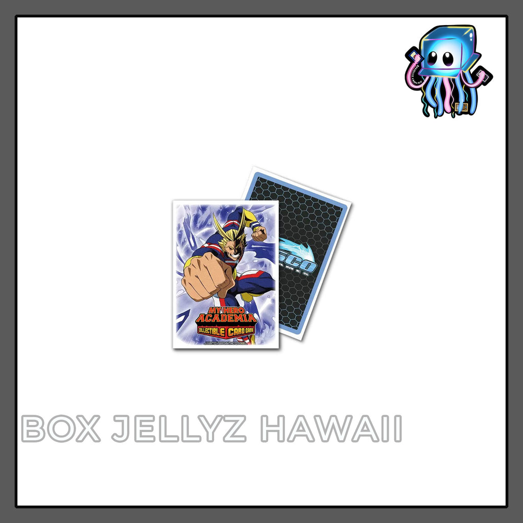 My Hero Academia "All Might Punch" 100ct Standard Sized Dragon Shield Art Sleeves