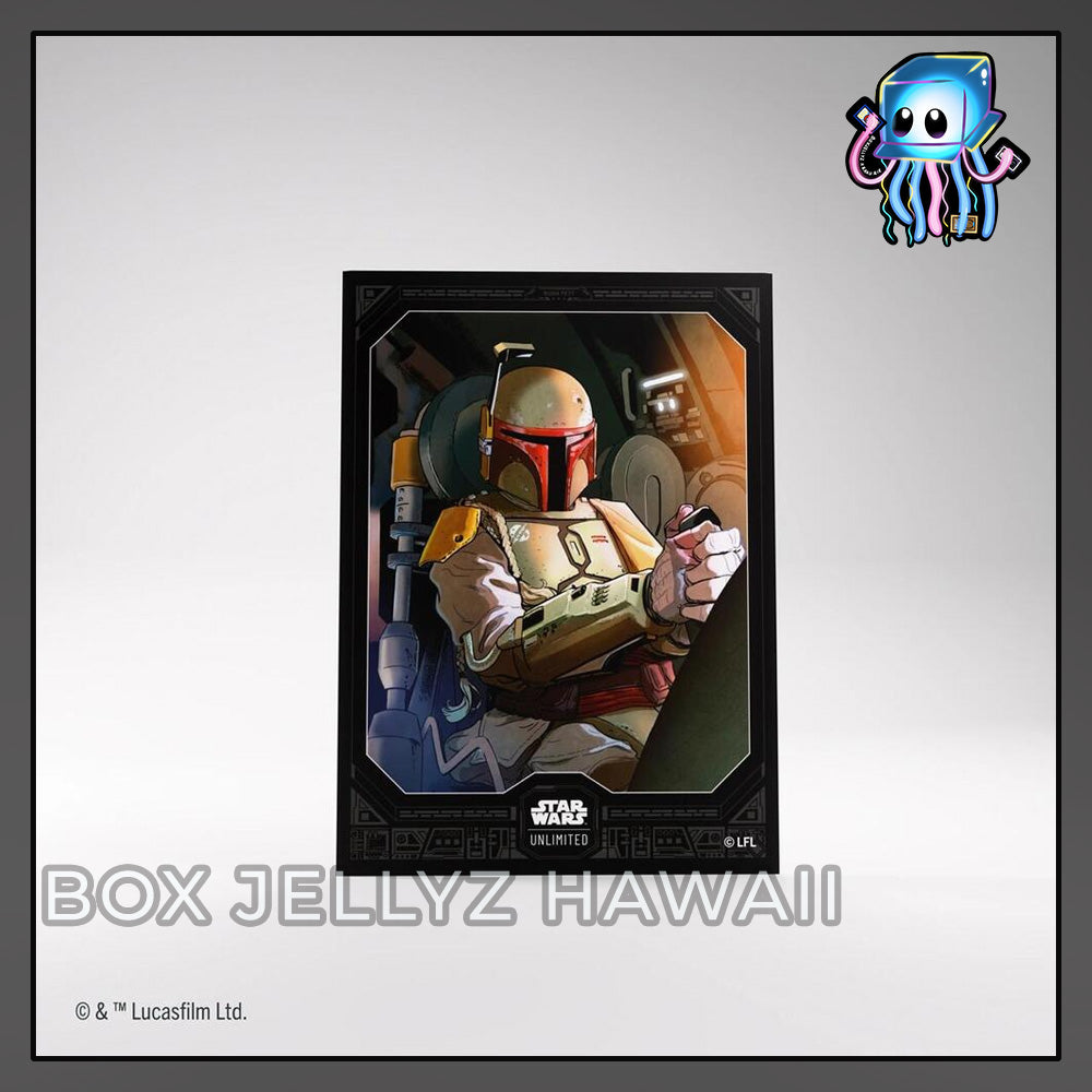 Boba Fett 60ct Standard Sized Sleeves Star Wars: Unlimited Art Sleeves GameGenic