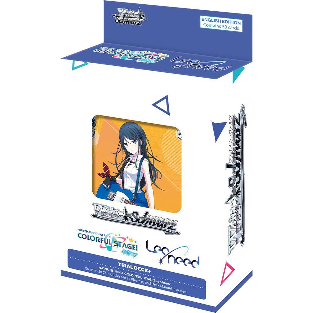 HATSUNE MIKU: COLORFUL STAGE! Leo/need Trial Deck+ Weiss Schwarz