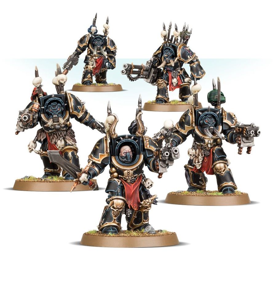 Chaos Terminator Squad Chaos Space Marines Warhammer 40k W40k