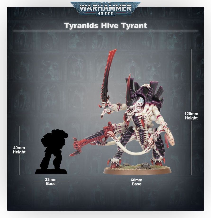 Hive Tyrant Tyranids Warhammer 40k W40k