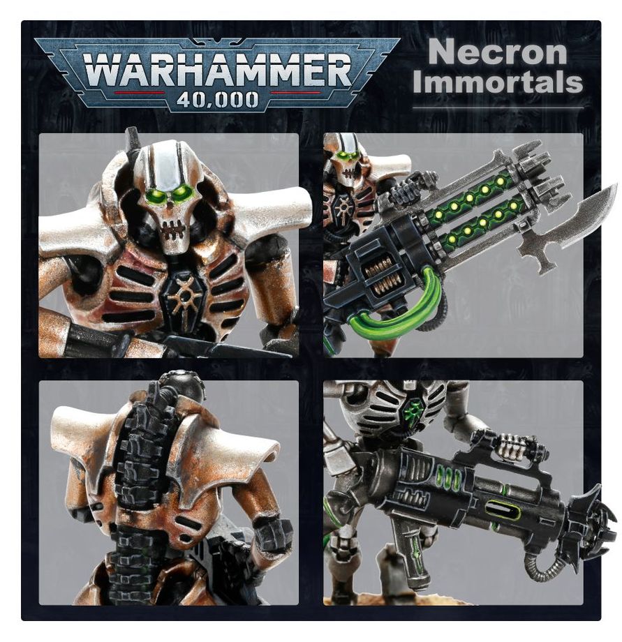Immortals Necrons Warhammer 40k W40k
