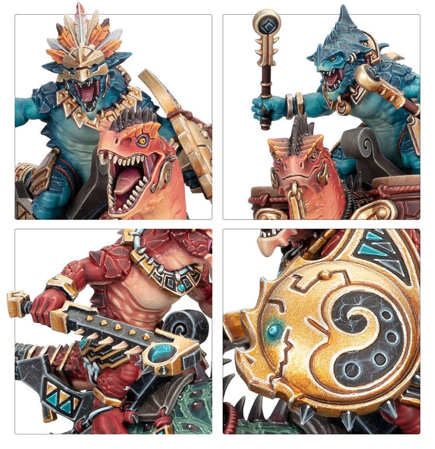 Aggradon Lancers Seraphon Warhammer Age of Sigmar