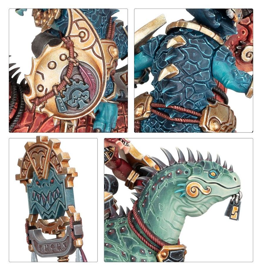 Aggradon Lancers Seraphon Warhammer Age of Sigmar