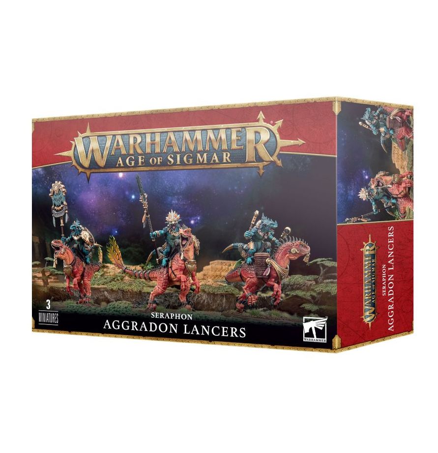 Aggradon Lancers Seraphon Warhammer Age of Sigmar