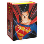 Superman (1) 100ct Standard Sized Dragon Shield Brushed Art Sleeves