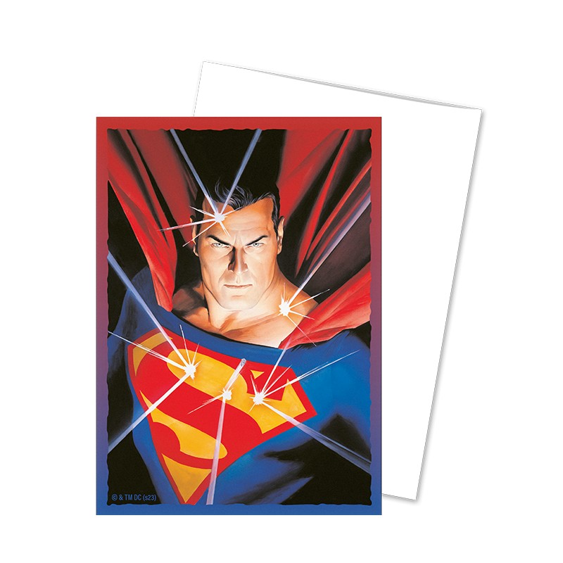 Superman (1) 100ct Standard Sized Dragon Shield Brushed Art Sleeves