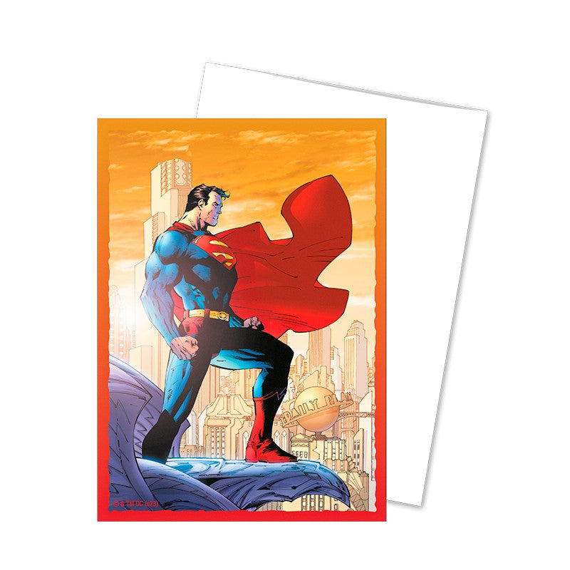 Superman (2) 100ct Standard Sized Dragon Shield Brushed Art Sleeves