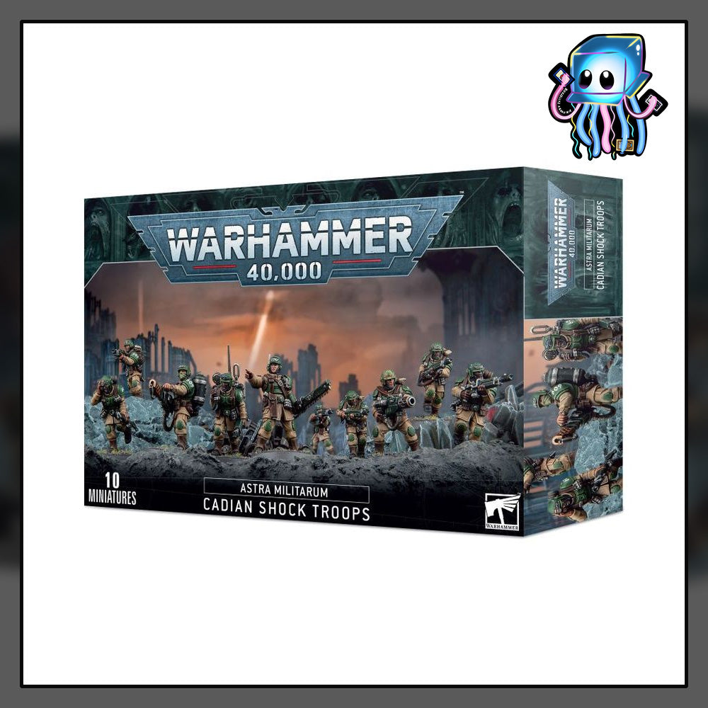 Cadian Shock Troops Asta Militarum Warhammer 40k W40k
