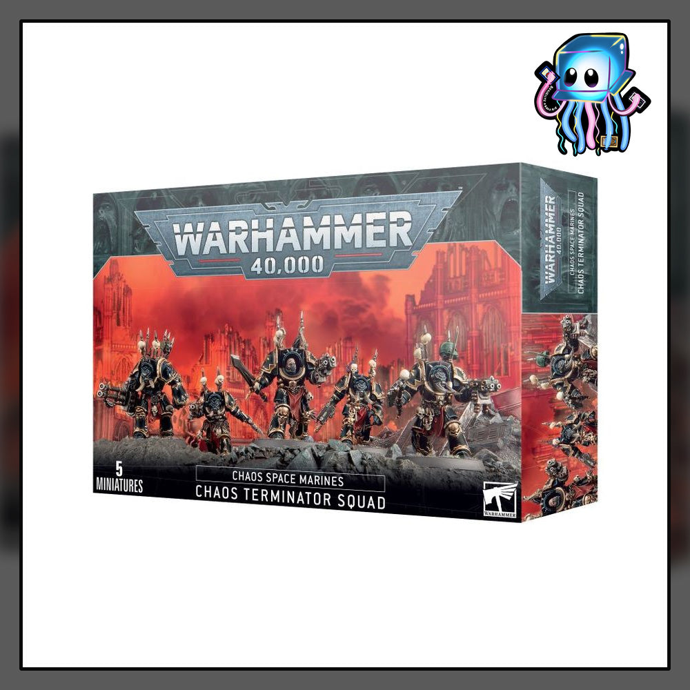 Chaos Terminator Squad Chaos Space Marines Warhammer 40k W40k