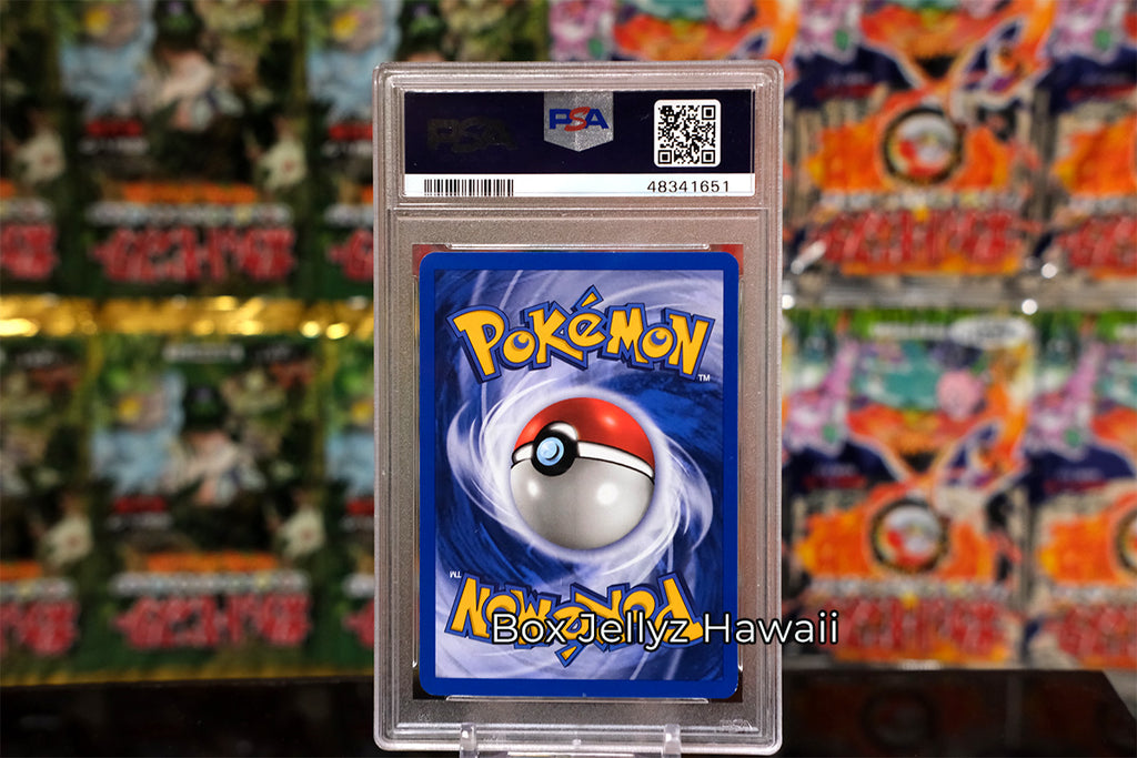 Meganium Unlimited Holo Neo Genesis PSA 8