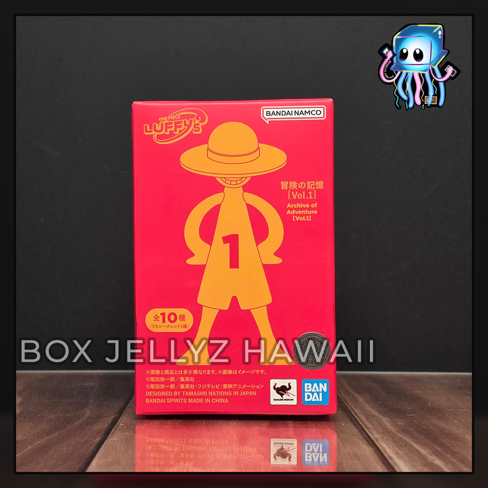 RANDOM Blind Box Luffy's Archive of Adventure Vol.1 One Piece Bandai Tamashii Nations