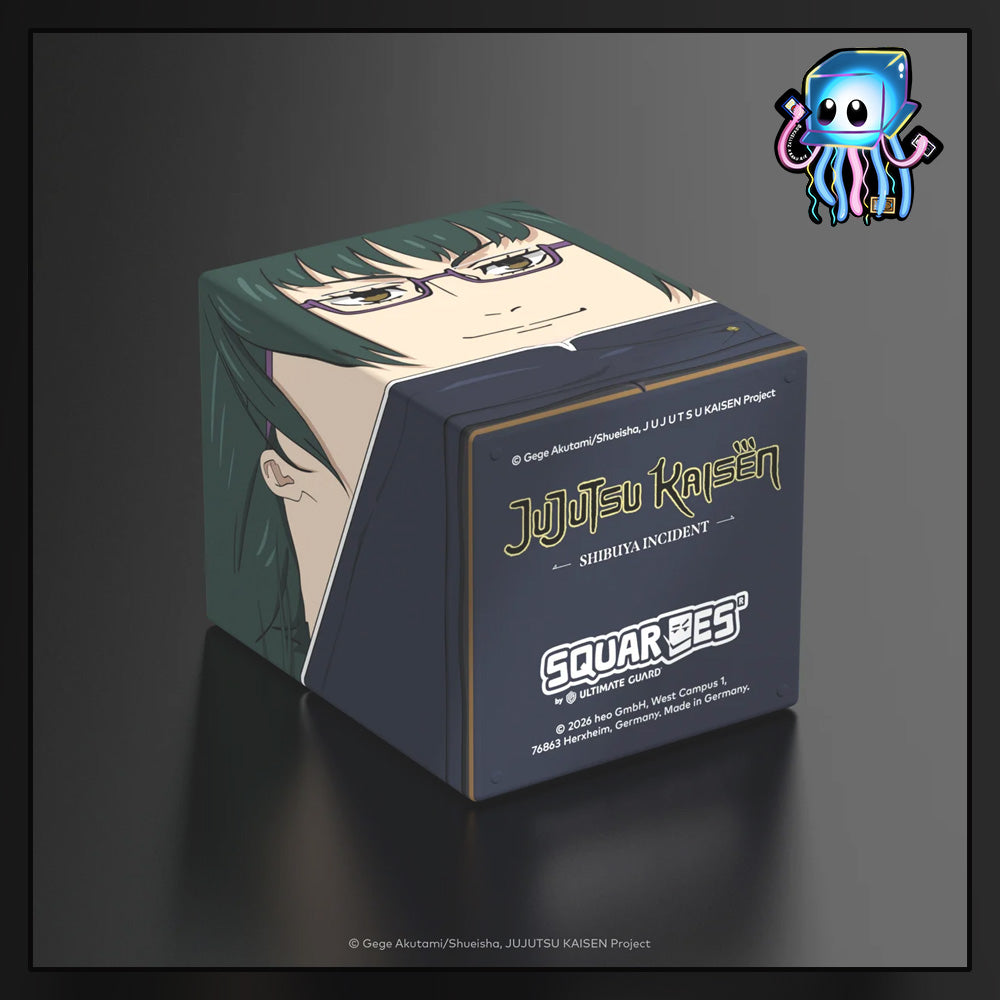 Maki Zen'in Jujutsu Kaisen JJK 100+ Squaroes Deck Box Ultimate Guard