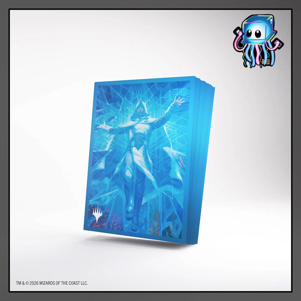 Overwrite the Multiverse Jace Beleren 105ct Premium Art Sleeves Gamegenic Reality Fracture Magic The Gathering