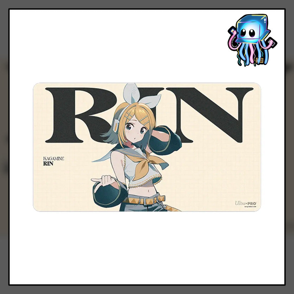 Rin Hatsune Miku Playmat Retro Soundscapes Vocaloid Ultra Pro