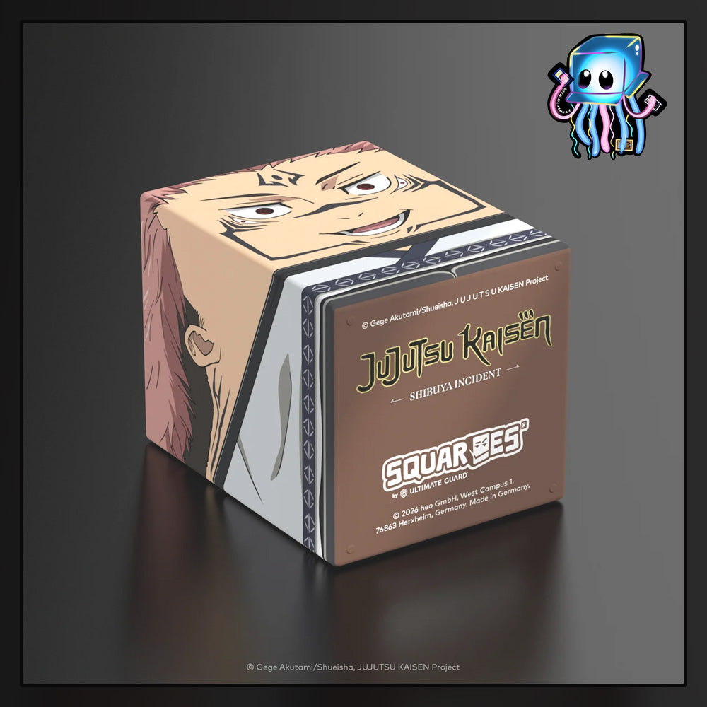 Ryomen Sukuna Jujutsu Kaisen JJK 100+ Squaroes Deck Box Ultimate Guard